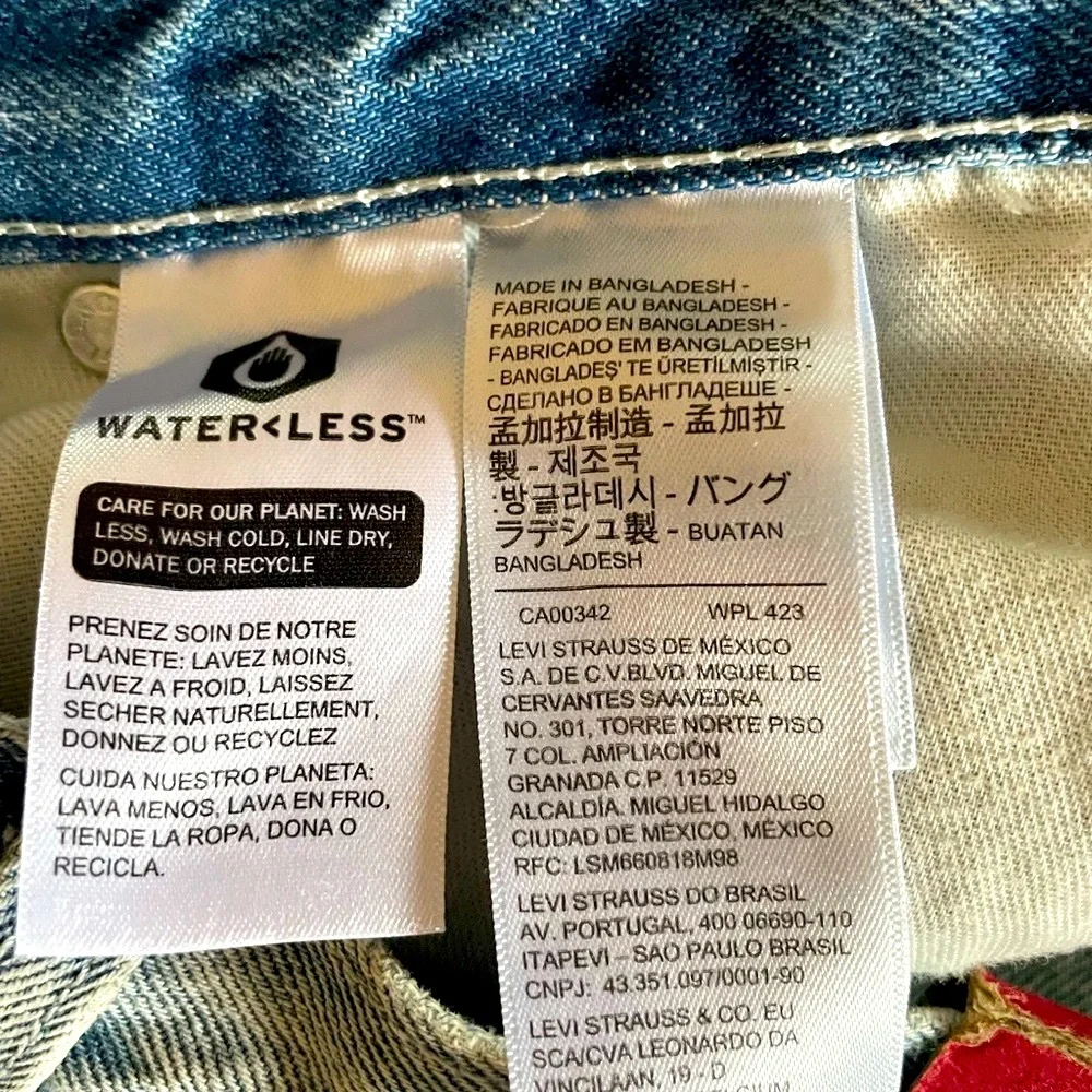 NEW Levi's SilverTab Loose Fit Jeans 100% Cotton W32 X L30 NEW